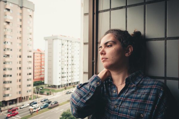 thoughtful woman
