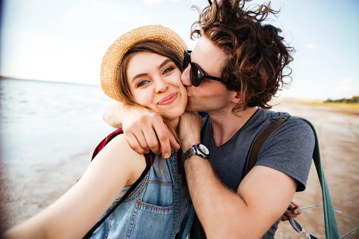 happy couple during sobriety