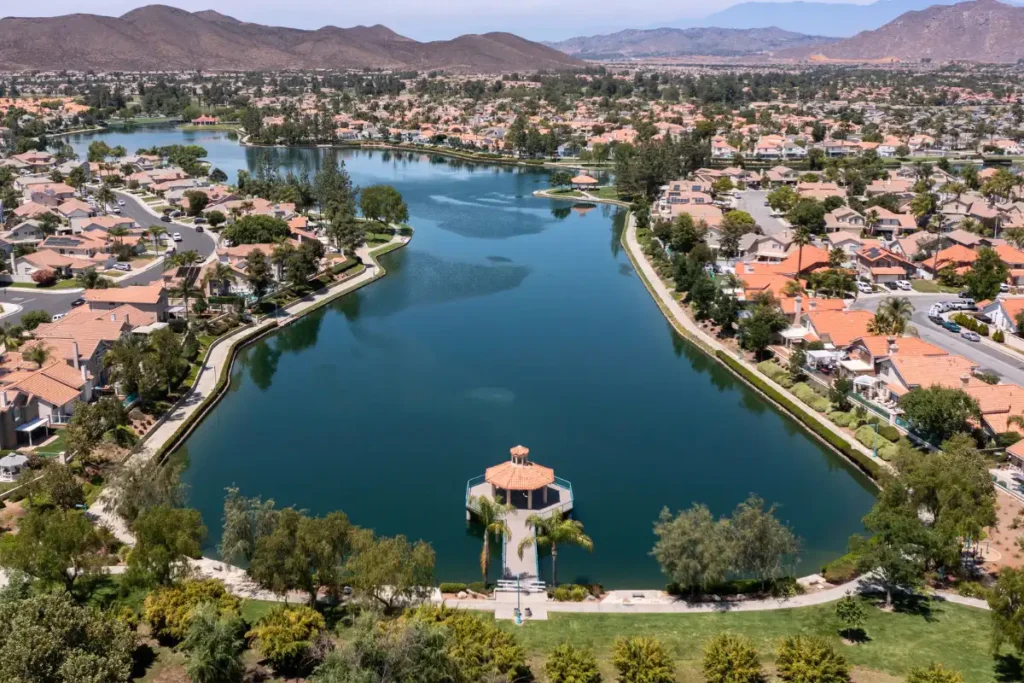 Aerial View of Menifee California