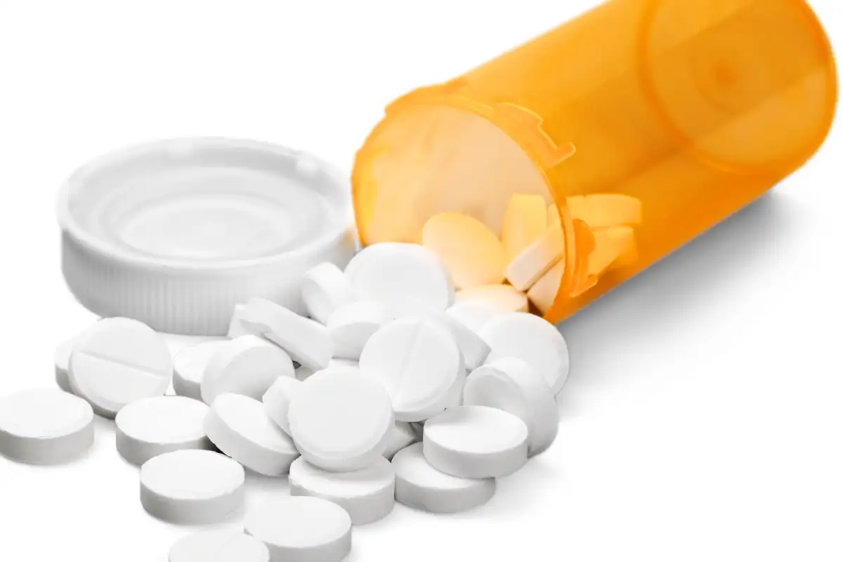 Pill Bottle with Tablets