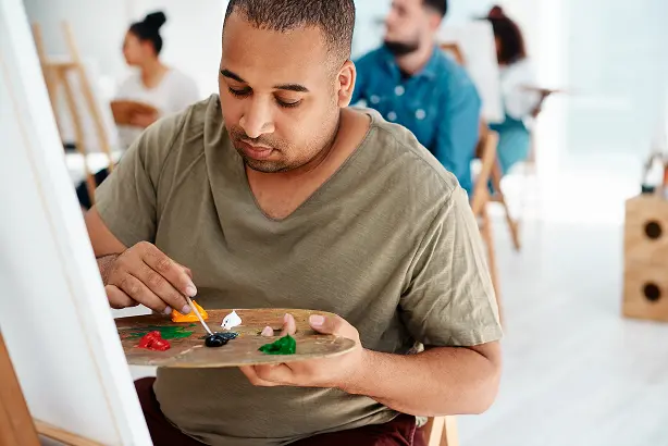 dedicated art therapy img - Addiction Treatment at Reviving You Recovery